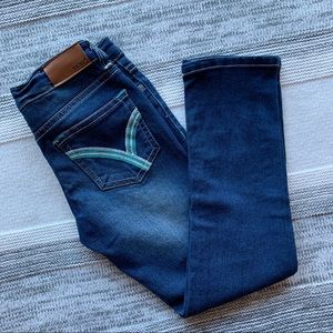 Yaso dark wash skinny jeans